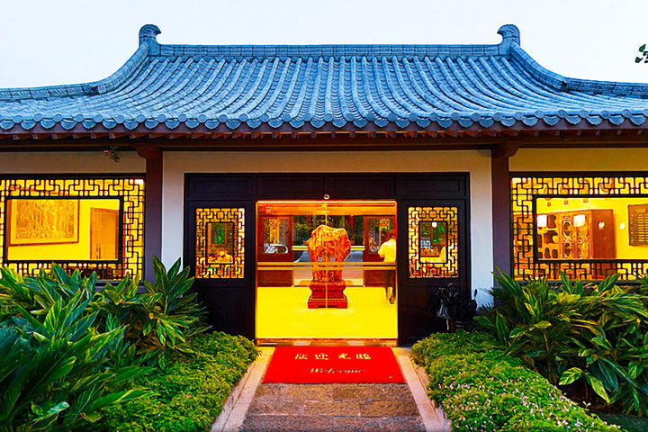桂林驿皇家别院—大堂步道