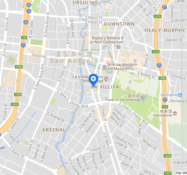 圣安东尼奥市中心河滨区万豪春丘酒店